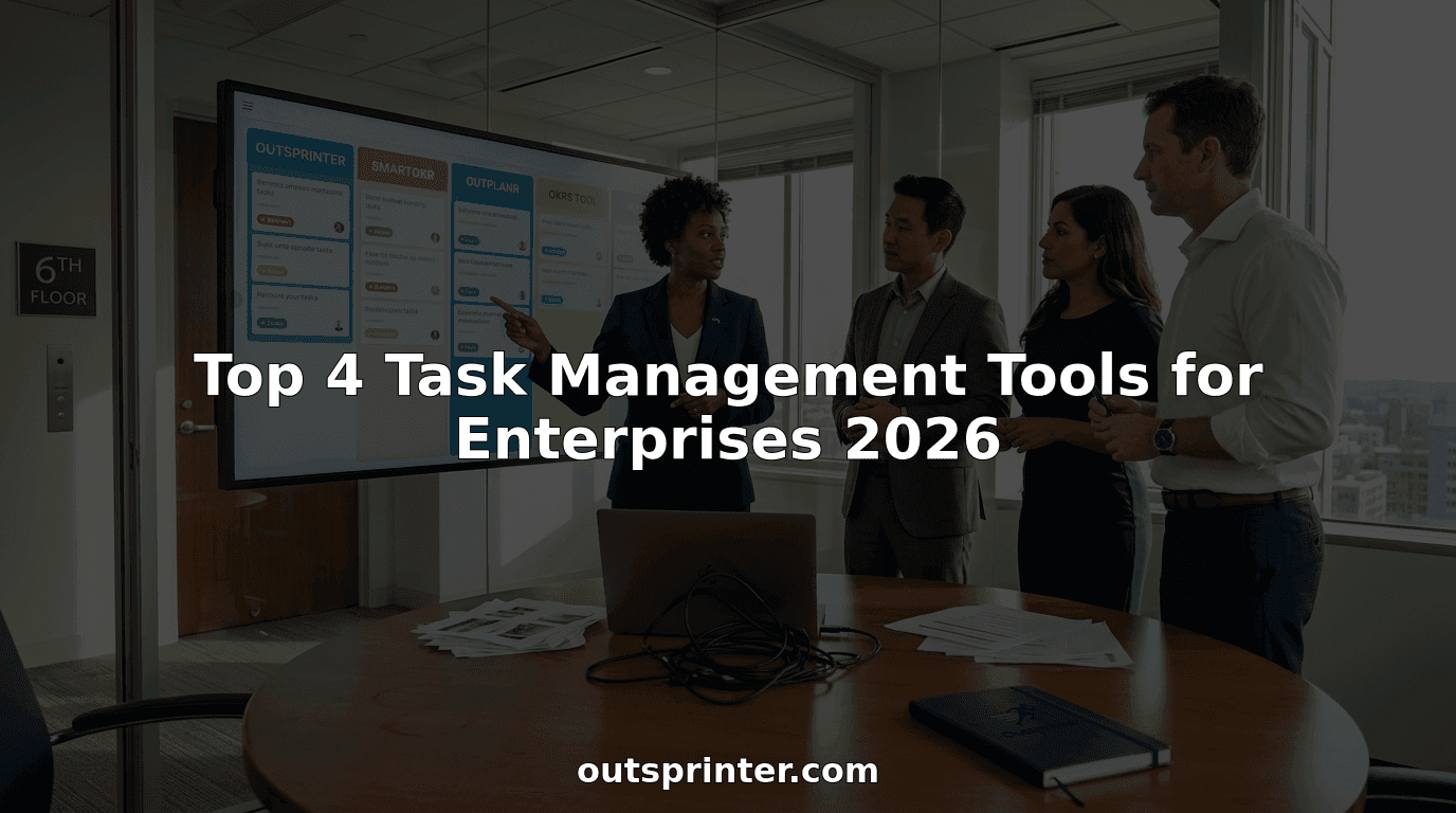 Top 4 Task Management Tools for Enterprises 2026