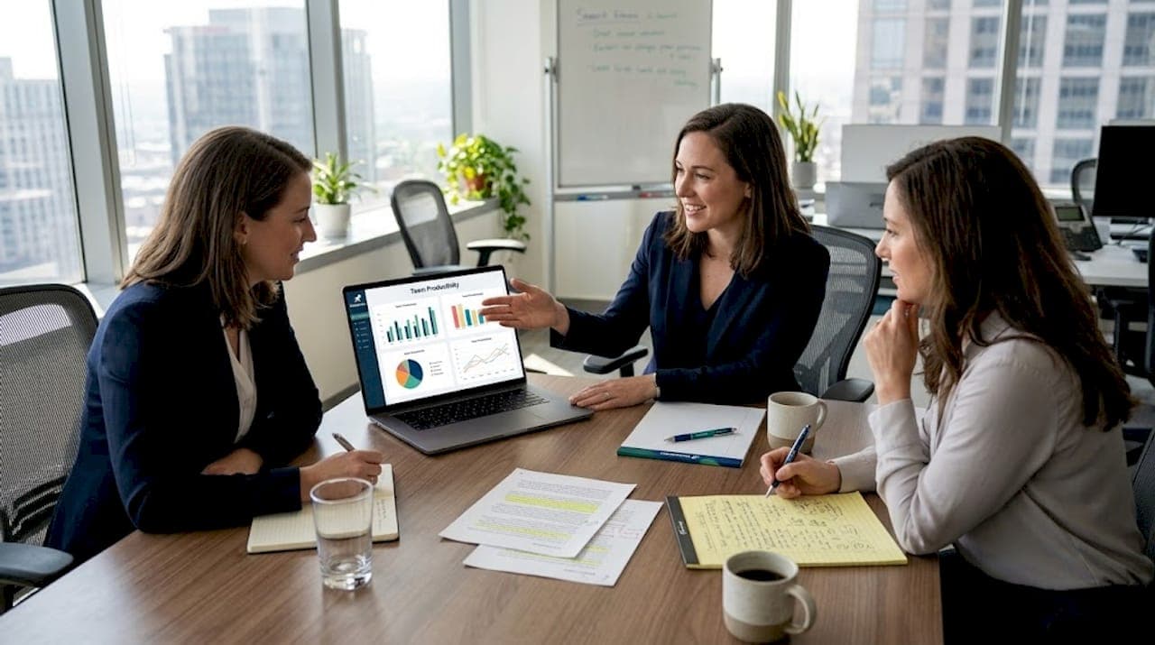 SaaS for performance tracking: 40% productivity boost